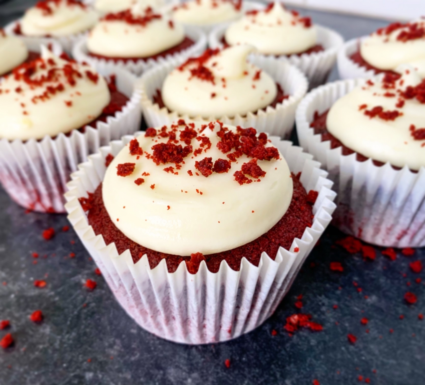 Red Velvet Cupcakes With A Cream Cheese Frosting Low Fodmap Inspiration