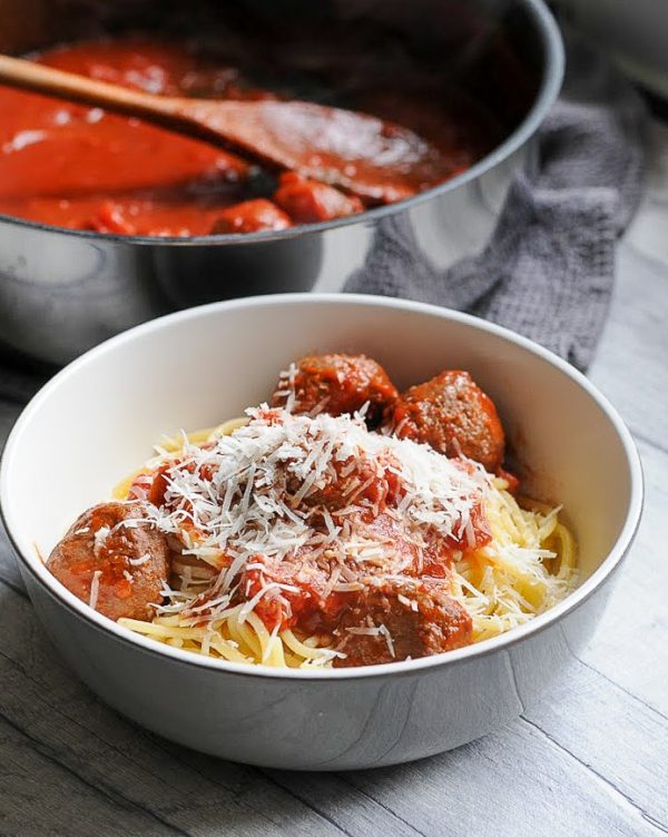 Spaghetti Meatballs - Low Fodmap Inspiration