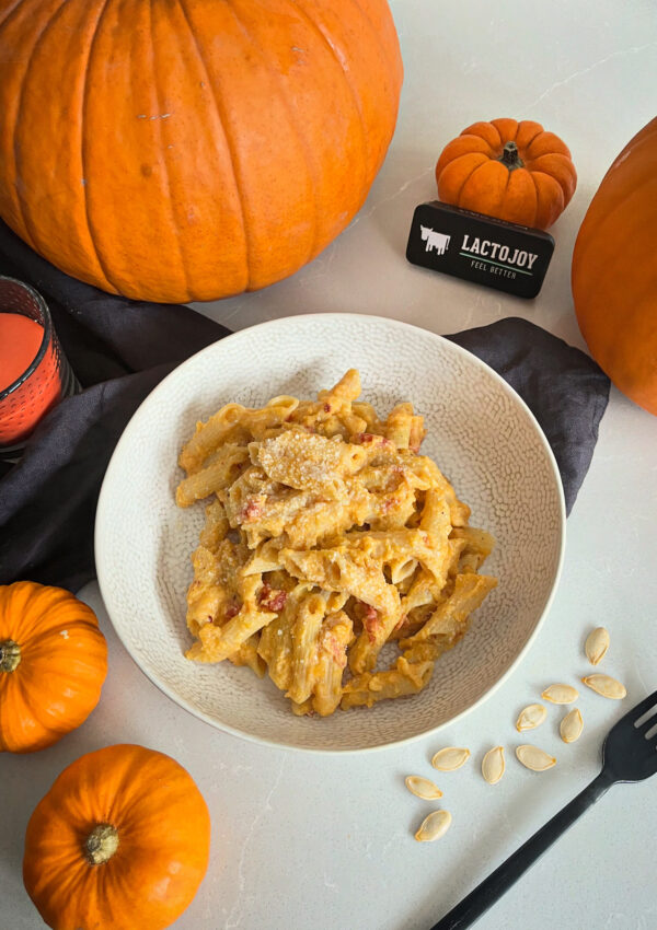 Spiced Pumpkin Pasta